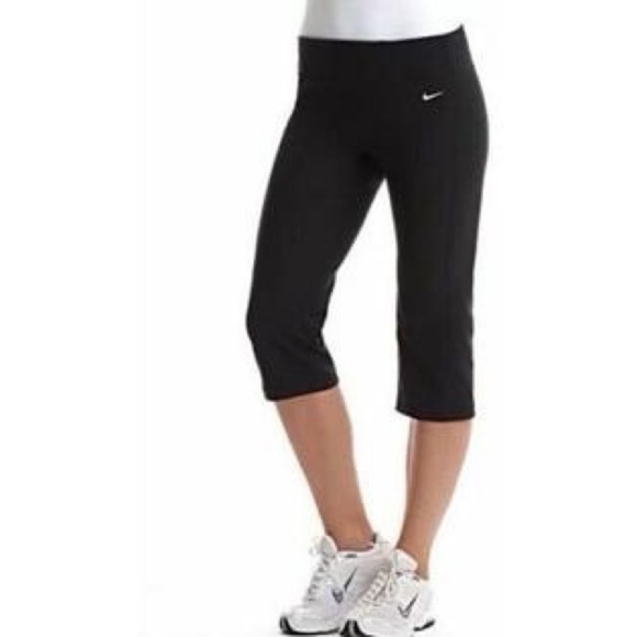 5 for $25 Nike‎ New Nike DRI-FIT Regular Fit Running  Capri - Picture 1 of 5